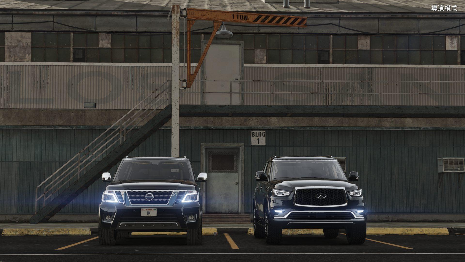 Nissan Armada 2018 Add On Replace GTA5 Mods